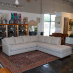 New TEMPLE FURNITURE 3 Piece Sectional in Neutral Upholstery - Image 9
