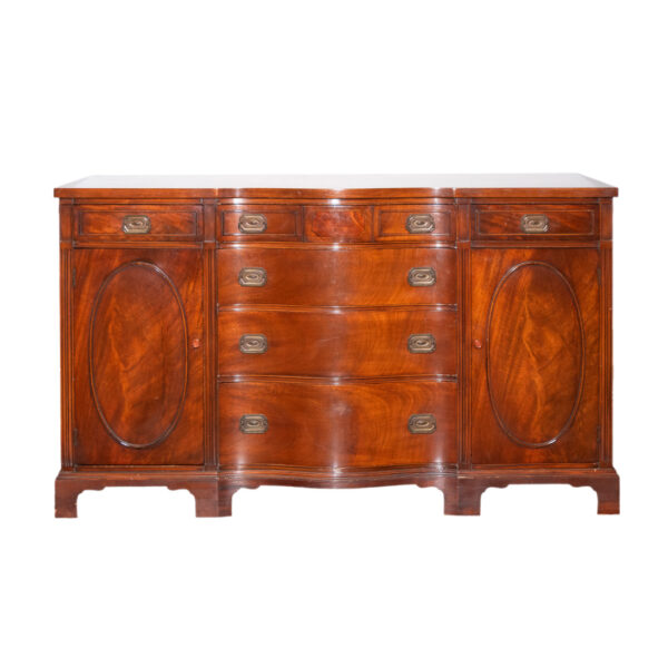 Vintage Duncan Phyfe Style Mahogany Buffet - Image 1