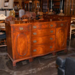 Vintage Duncan Phyfe Style Mahogany Buffet - Image 9