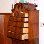 THOMASVILLE Mahogany Highboy - Image 3