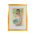 ELINOR KOROW “White Lace and Promies” Original Pastel