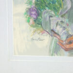 ELINOR KOROW “White Lace and Promies” Original Pastel - Image 3