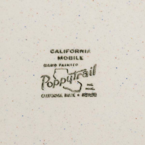 53 Piece METLOX POPPYTRAIL California Mobile Dinnerware