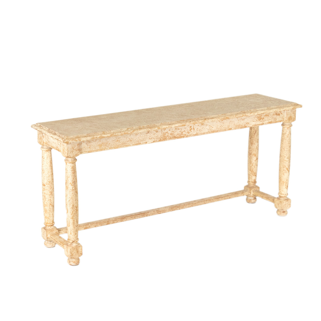 ZPOW_131-2 Antique Rectangular Console Table - Image 1