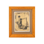 NORMAN ROCKWELL “Whitewashing the Fence” Artist Proof Lithograph