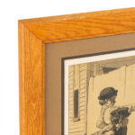NORMAN ROCKWELL “Whitewashing the Fence” Artist Proof Lithograph - Image 2