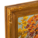 FRANK M RINES Original Oil Autumnal Landscape - Image 2