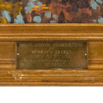 FRANK M RINES Original Oil Autumnal Landscape - Image 3