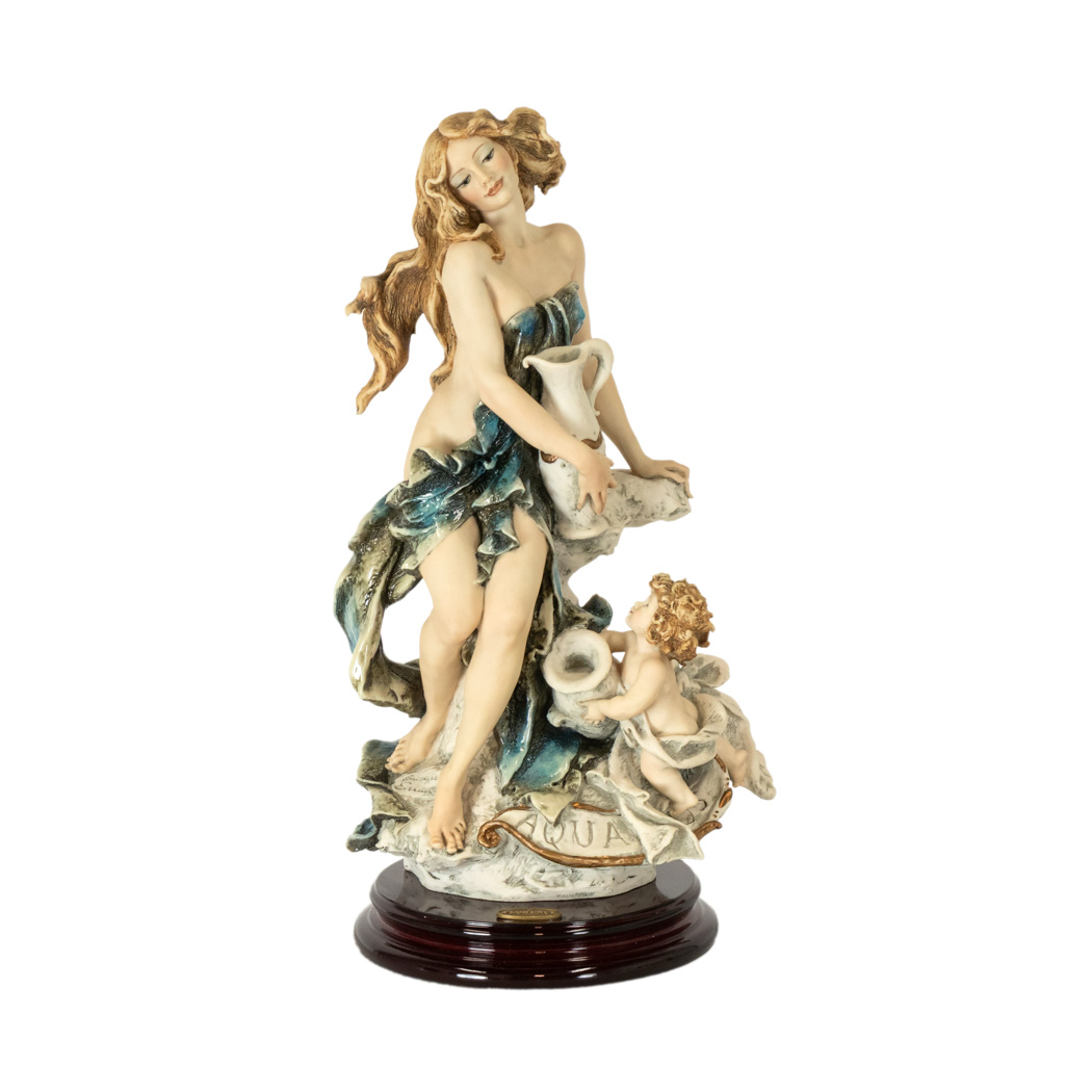ZJIME_103-2 GIUSEPPE ARMANI Aquarius Zodiac Figurine - Image 1