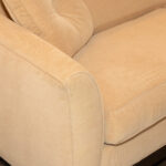 URBAN CASUALS Button Tufted Sofa in Beige Upholstery - Image 3