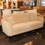 URBAN CASUALS Button Tufted Sofa in Beige Upholstery - Image 6