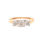 1 Carat Total Weight Diamond Ring in 14 Karat Gold