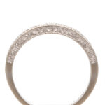 Diamond Band in 14 Karat White Gold - Image 3
