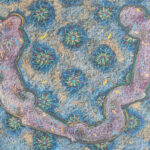 Unsigned “Fossil Twist” Framed Serigraph - Image 2
