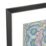 Unsigned “Fossil Twist” Framed Serigraph - Image 3
