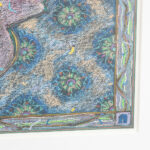 Unsigned “Fossil Twist” Framed Serigraph - Image 4