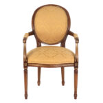 Set of 10 HARRIS MARCUS Louis XVI Style Dining Chairs - Image 2