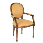 Set of 10 HARRIS MARCUS Louis XVI Style Dining Chairs - Image 3