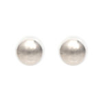 Pair of TIFFANY & CO. Sterling Silver Ball Stud Earrings