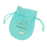 TIFFANY & CO. Sterling Silver and Freshwater Pearl Drop Earrings - Image 2