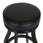 Set of 4 Backless Swivel Bar Stools - Image 2