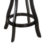 Set of 4 Backless Swivel Bar Stools - Image 3