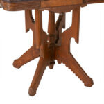 Antique Eastlake Victorian Side Table with Marble Top - Image 4