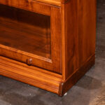 Amish Made Walnut Finish Three-Tier Barrister Bookcase - Image 6