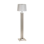 Modern Multi-Column Brushed Nickel Floor Lamp