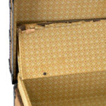Antique EAGLE LOCK Steamer Trunk - Image 5