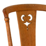 Antique Tiger Oak Sewing Rocker - Image 2