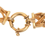 Italian Chain Bracelet in 14 Karat Gold - Image 4