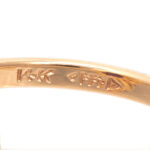 Vintage Amethyst and Diamond Ring in 14 Karat Gold - Image 6
