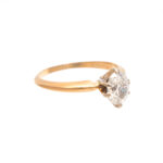 Diamond Solitaire Ring in 14 Karat Gold - Image 3
