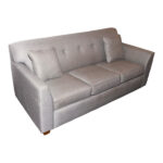 LA-Z-BOY Dixie Premier Sleeper Sofa in Grey Upholstery