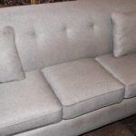 LA-Z-BOY Dixie Premier Sleeper Sofa in Grey Upholstery - Image 4