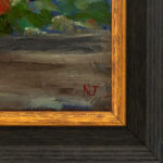 NJ PESCI “Floral Still Life” Original Oil on Canvas - Image 4