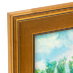 NJ PESCI “Mini Monet” Original Oil on Canvas - Image 3