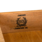 FANCHER FURNITURE CO Italian Provincial Chest - Image 7