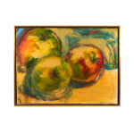 JAN DILENSCHNEIDER “Gilded Apples” Oil on Canvas