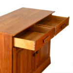 Vintage BRANDT Ranch Oak Credenza - Image 3
