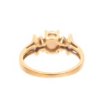 Opal and Iolite Ring with Diamond Accents in 14 Karat Gold - Image 4