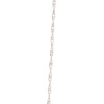 1.5 Carat Pink Tourmaline and Diamond Pendant Necklace in 10 Karat White Gold - Image 4