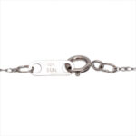 1.5 Carat Pink Tourmaline and Diamond Pendant Necklace in 10 Karat White Gold - Image 5