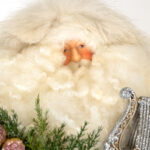 KAY BURKART Silver Fox Fur ‘Father Christmas’ Figure - Image 2