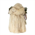 KAY BURKART Silver Fox Fur ‘Father Christmas’ Figure - Image 5