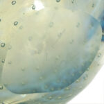 ROBERT EICKHOLT Blown Glass Controlled Bubble Vase - Image 4