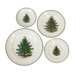 43 Piece CUTHBERTSON Christmas Tree China - Image 3