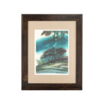 EDWARD G TRACY Original Abstract Watercolor