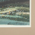 EDWARD G TRACY Original Abstract Watercolor - Image 4
